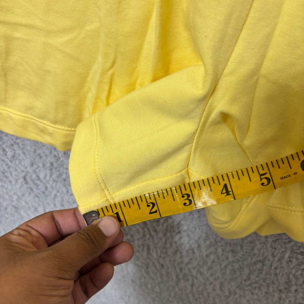 Casual Yellow Romper XXL Lightweight Lounge Summer Outfit V-Neck NWT - Picture 13 of 15
